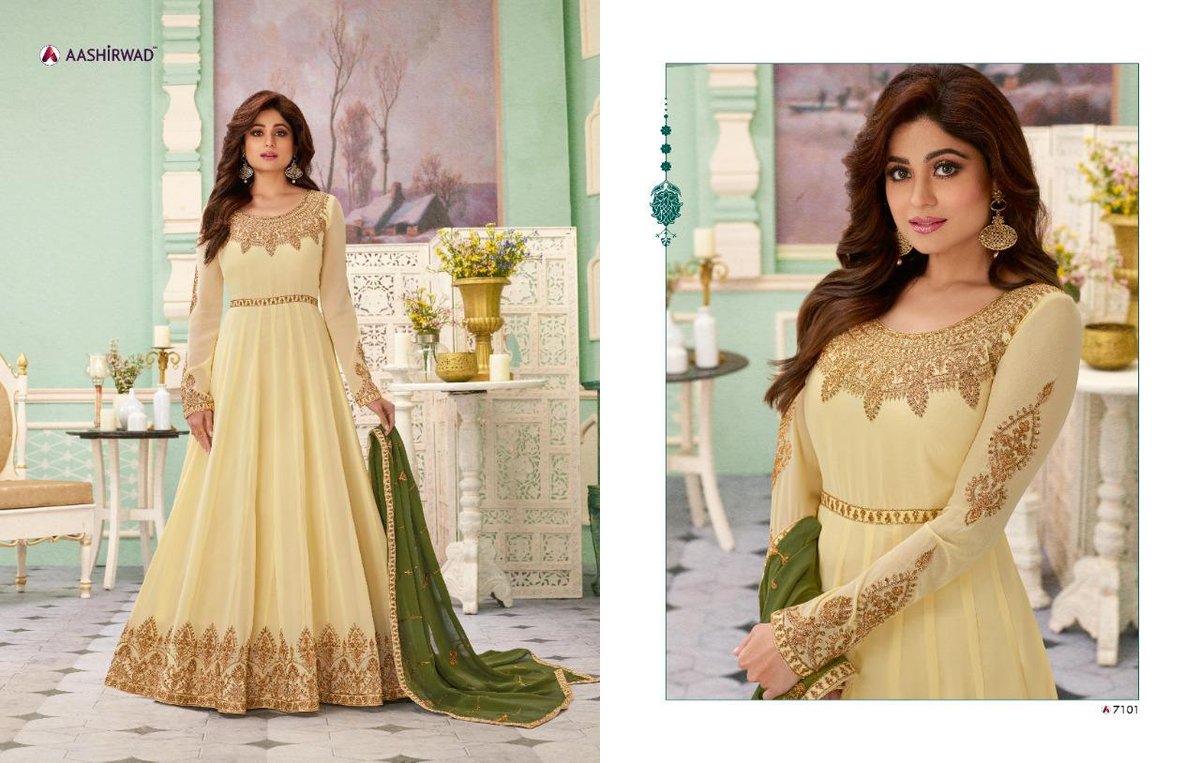 Aashirwad Creation Gulkand Aarya 7097-7101 Series 5