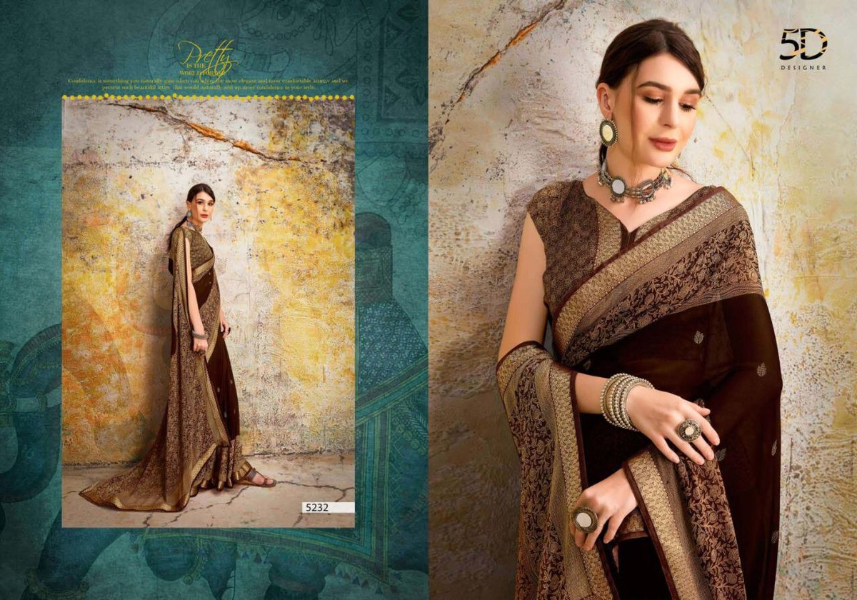 5D Designer Mohini Vol-4 Kamini Silk 5231-5240 Series 2