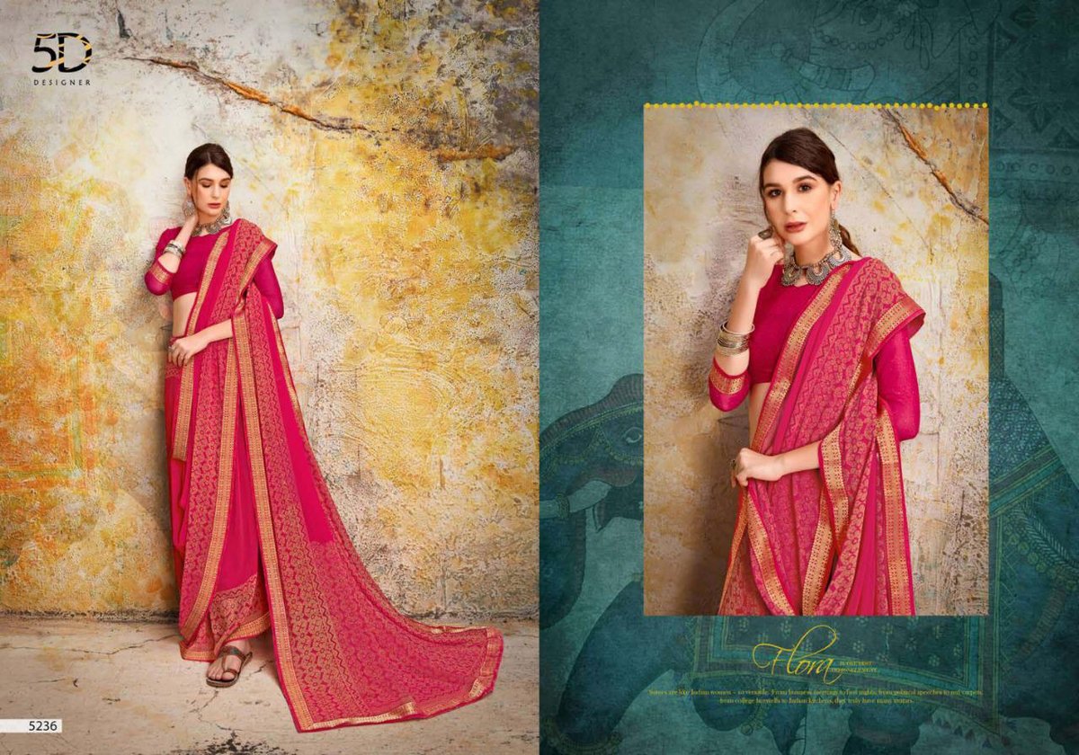 5D Designer Mohini Vol-4 Kamini Silk 5231-5240 Series 6
