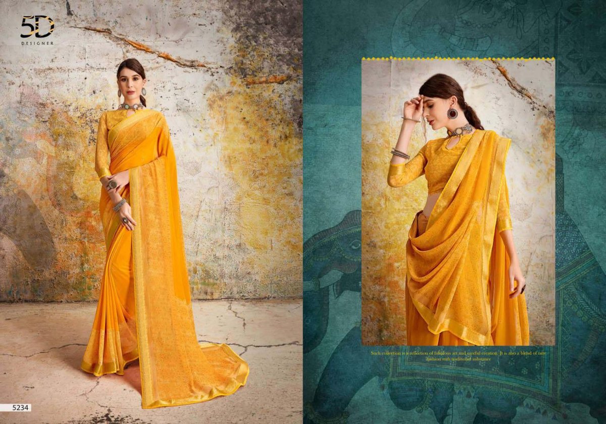 5D Designer Mohini Vol-4 Kamini Silk 5231-5240 Series 4