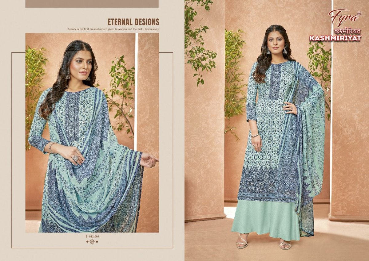 Alok Suit Fyra Kashmiriyat 922-001 to 922-010 Series 4