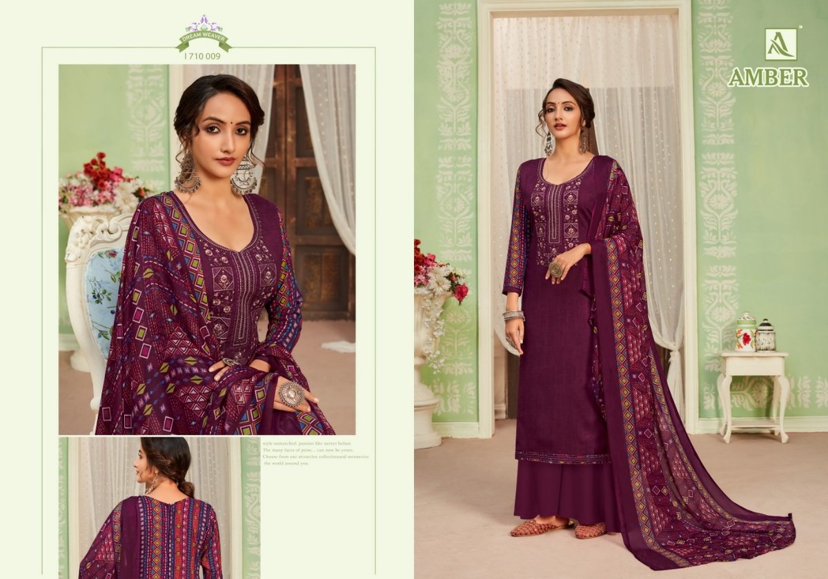 Alok Suits Amber 1710-001 to 1710-010 Series 9