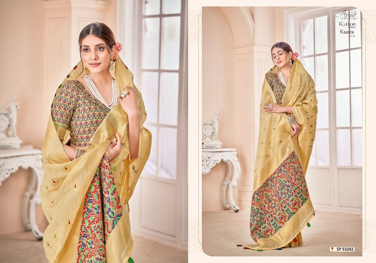 Aura Saree Kaasta Vol-16 53201-53206 Series 2