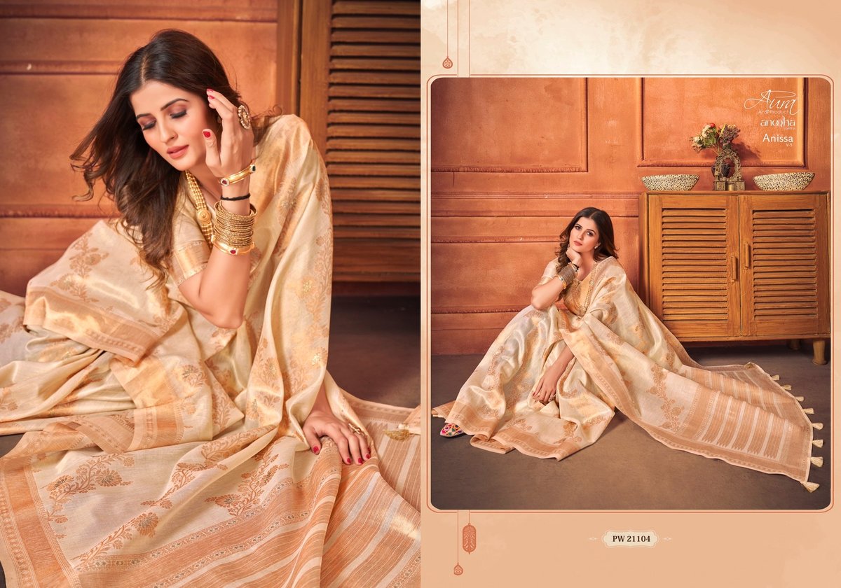 Aura Saree Anissa Vol-5 21101-21106 Series 4
