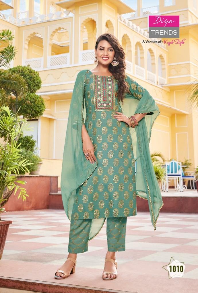 Diya Trends Zubeda Vol-1 1001-1010 Series 10