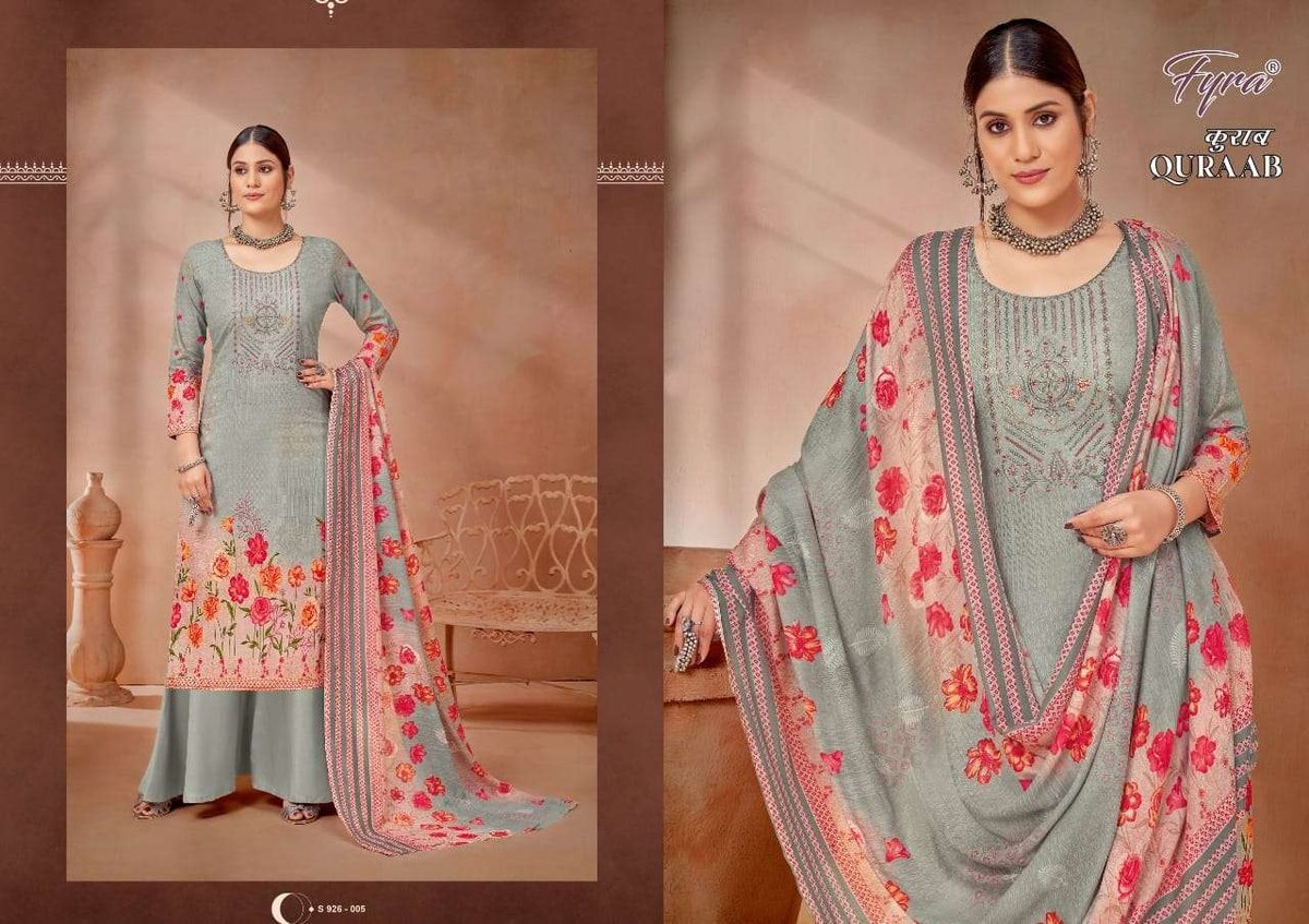 Alok Suit Fyra Quraab 926-001 to 926-010 Series 5