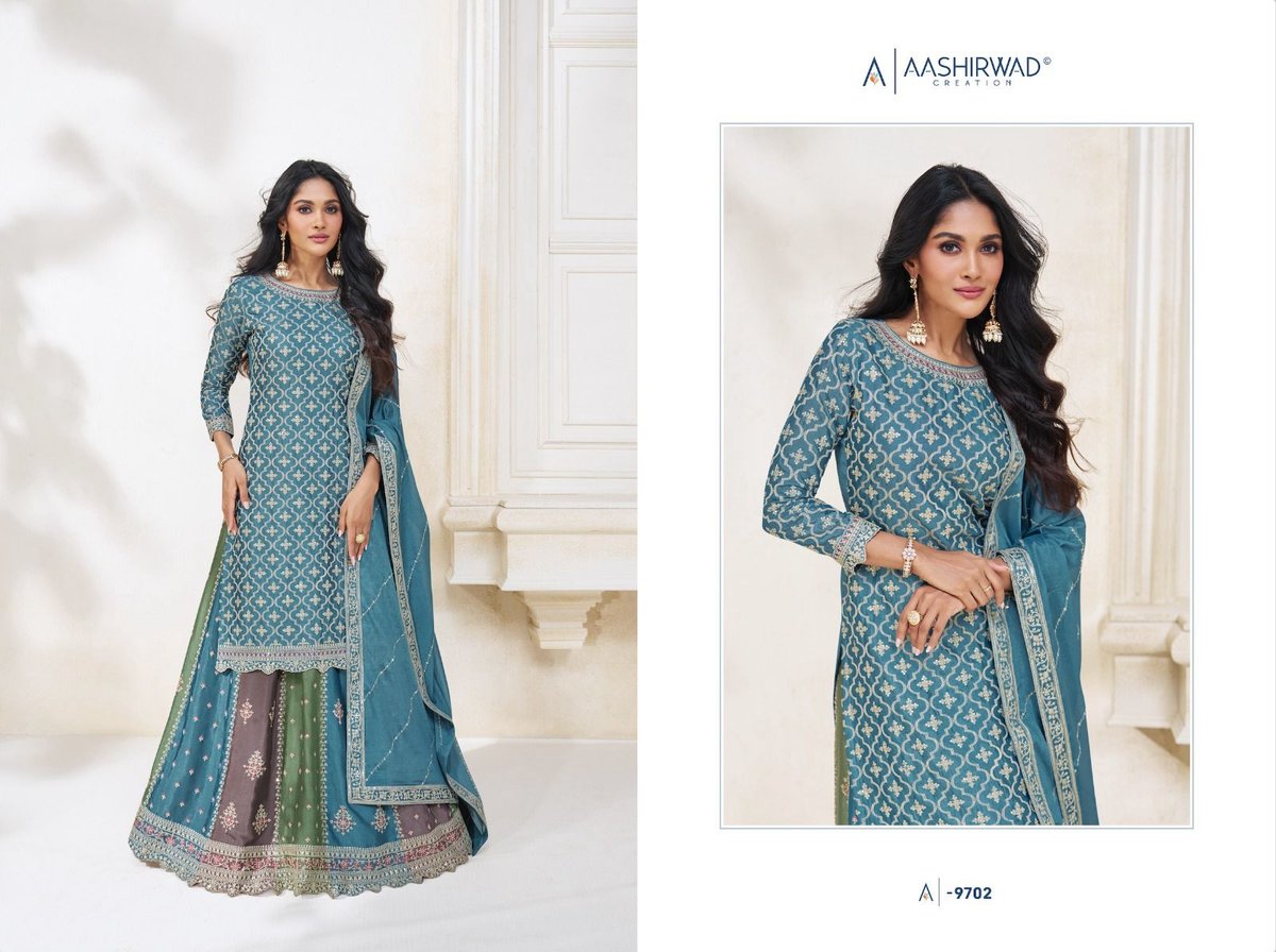 Aashirwad Creation Colors 9701-9703 Series 2