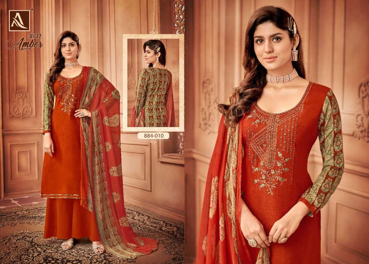Alok Suits Amber 884-001 to 884-010 Series 10