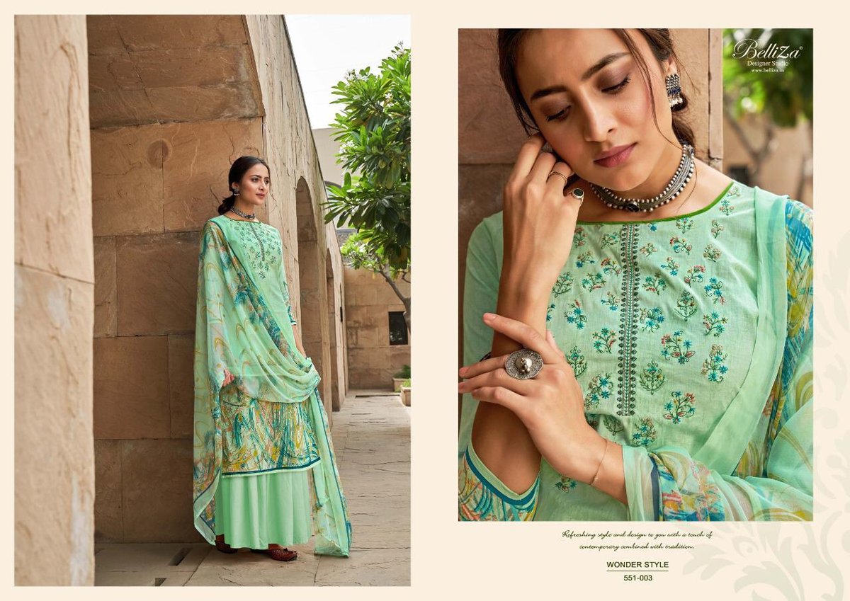 Belliza Designer Wonder Style 551-001 to 551-010 Series 3