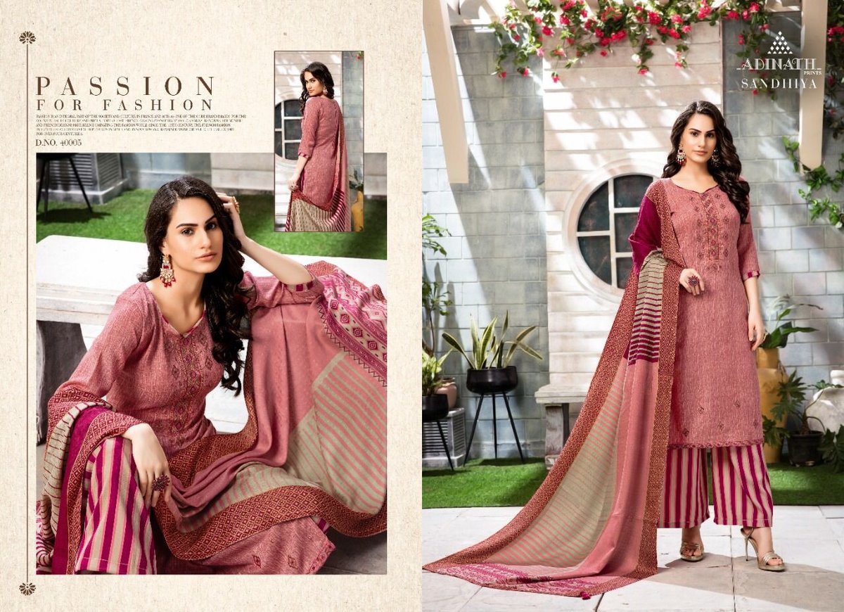 Adinath Prints Sandhiya 40001-40006 Series 5