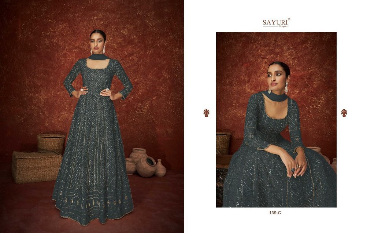 Sayuri Designer Ameera Solitaire 139 Colors 3