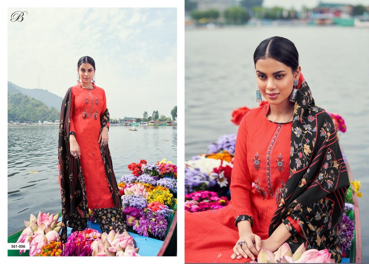 Belliza Designer Nizam-E-Patiyala 561-001 to 561-010 Series 6