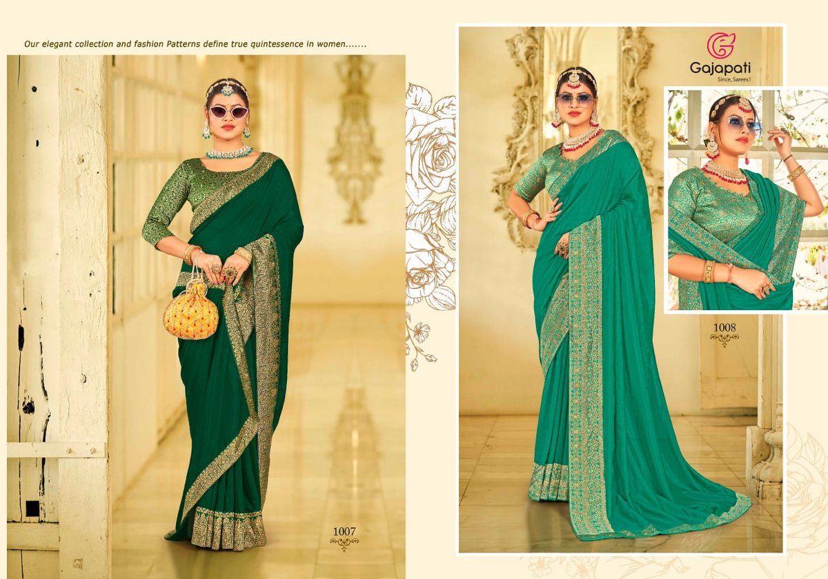 GAJAPATI TANI SILK 1001-1008 4