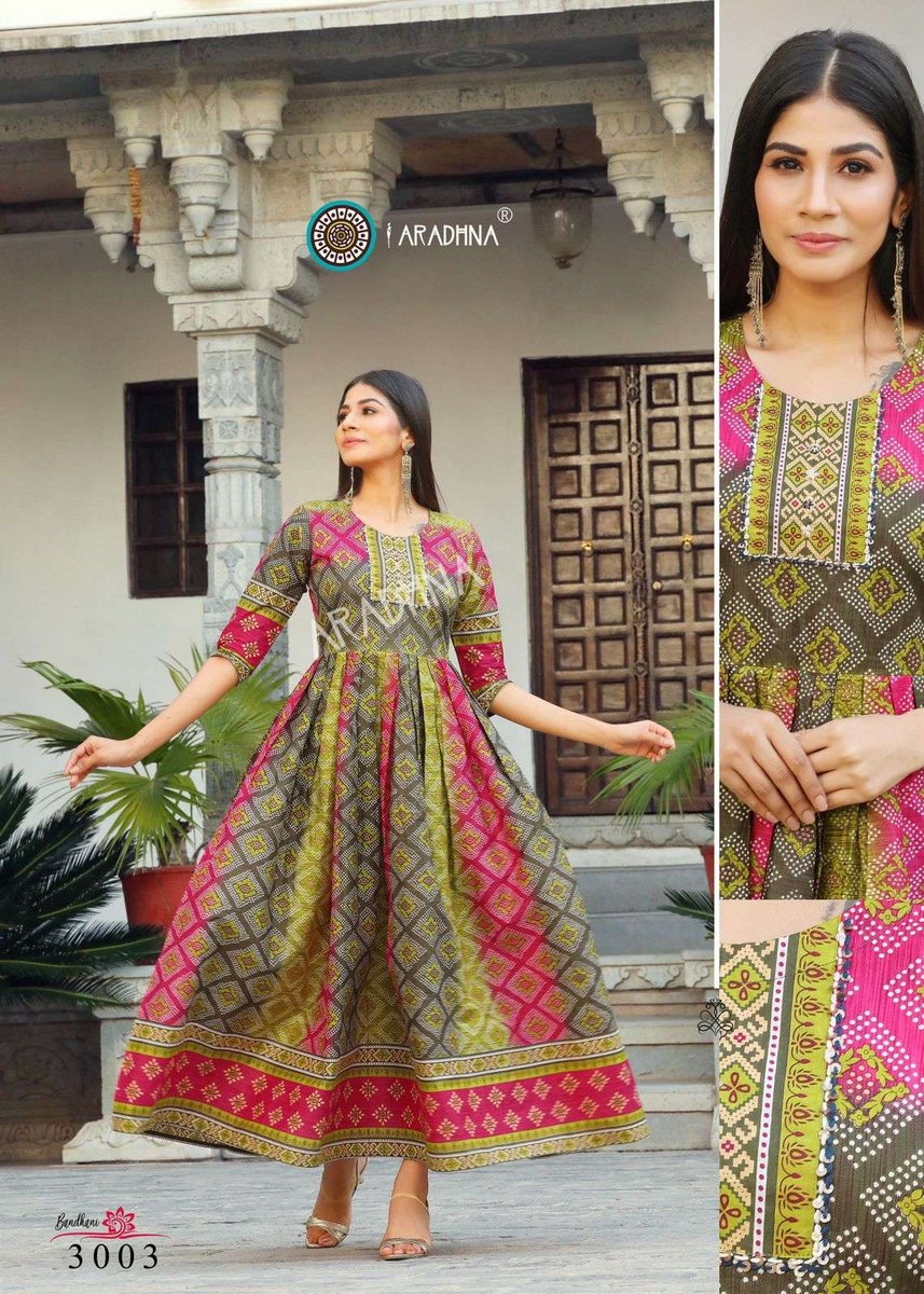 Aradhna Fashion Bandhani Vol-3 3001-3014 Series 3