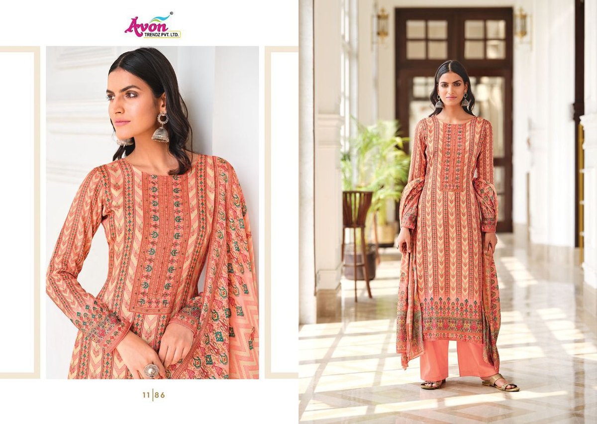 Avon Trendz Jugni Velvet 1181-1186 Series 7