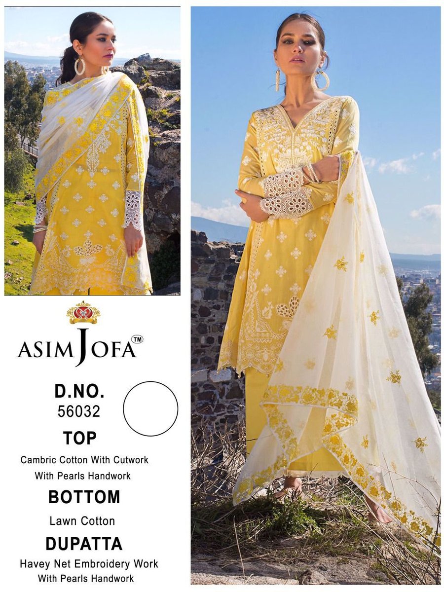 Asim Jofa Super Hit 56032 Dress Material 1
