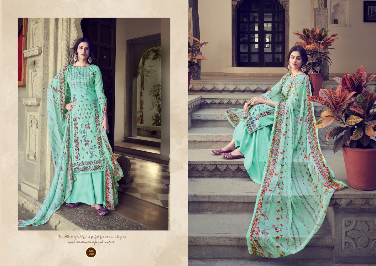Belliza Designer Nazia 538-001 to 538-010 Series 9