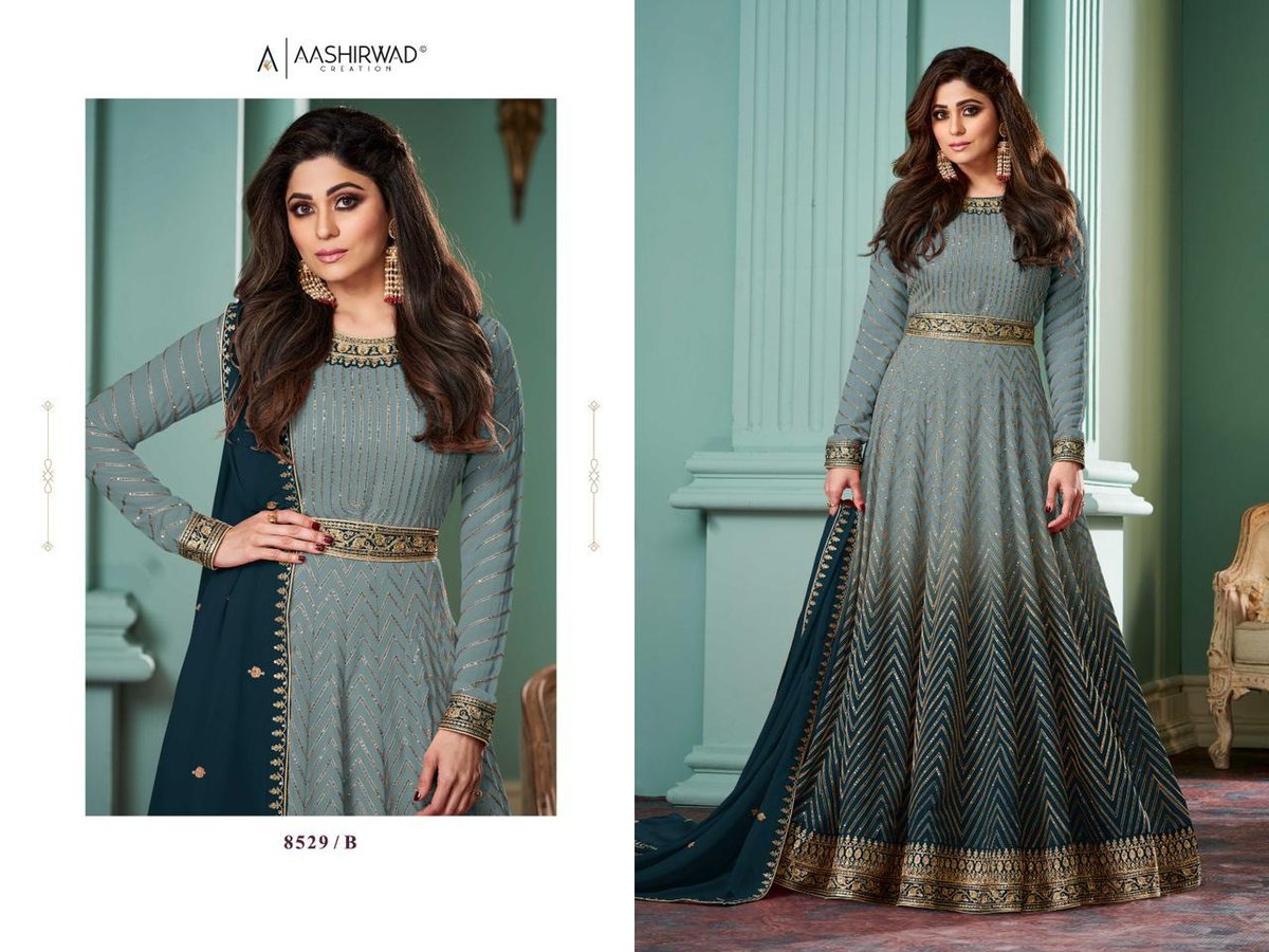 Aashirwad Creation Alizza 8529 Colors 2