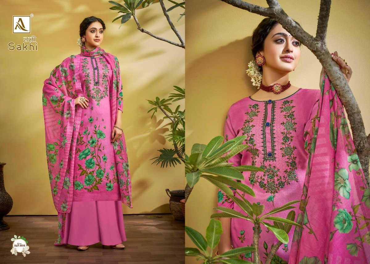 Alok Suits Sakhi 845-001 to 845-010 Series 8