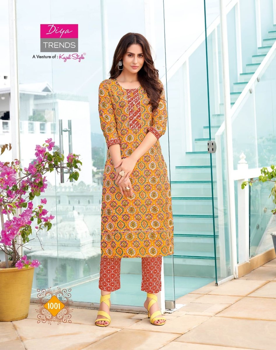 Diya Trendz Cotton Candy Vol-1 1001-1014 Series 1