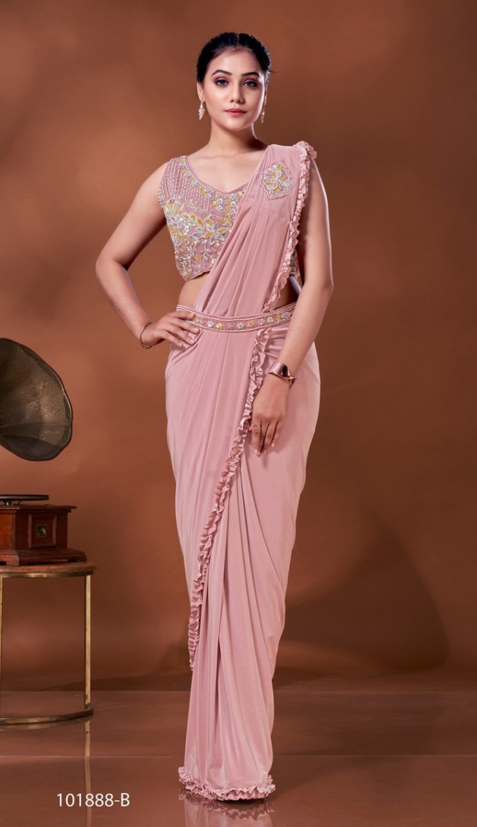 Bollywood Ready To Wear Sarees 101888 Colors 2