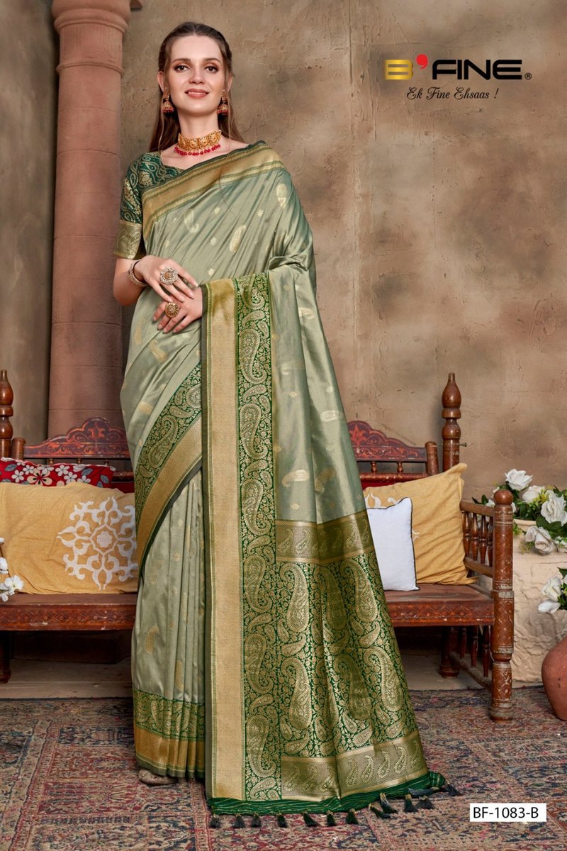B Fine Saree Twinkle BF-1083 Colors 2