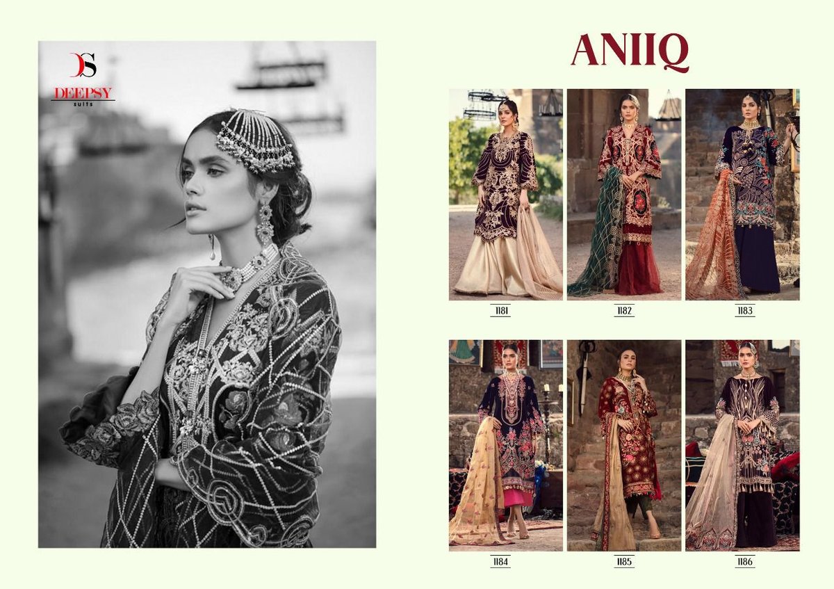 Deepsy Suits Aniiq 1181-1186 Series 7