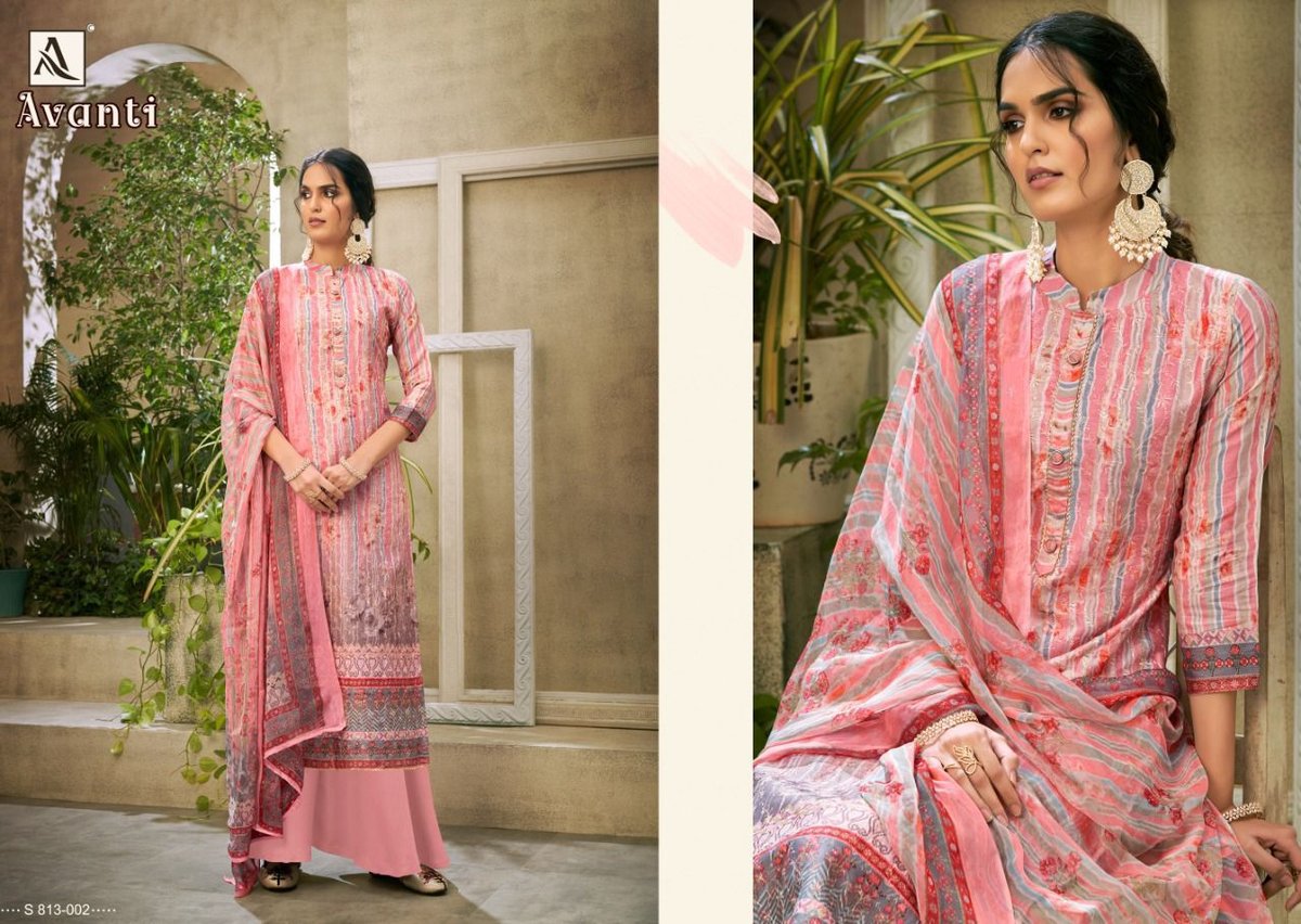 Alok Suit Avanti 813-001 to 813-008 Series 2