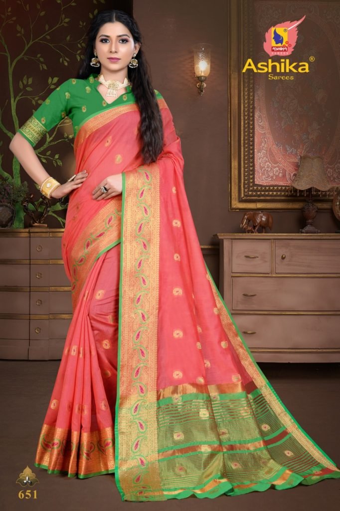 Ashika Saree Lotus Butta Vol-3 651-658 Series 1