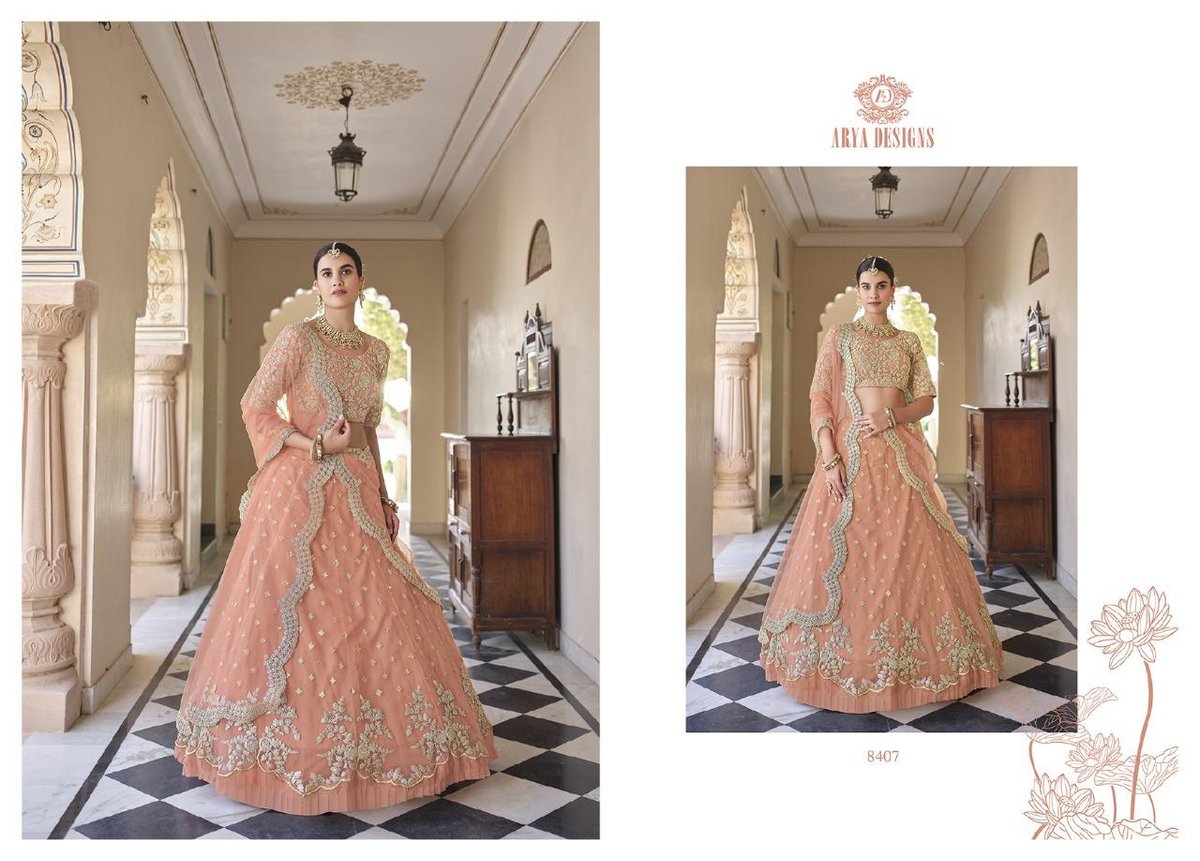 Arya Designs Cinderella Vol-11 8401-8408 Series 7