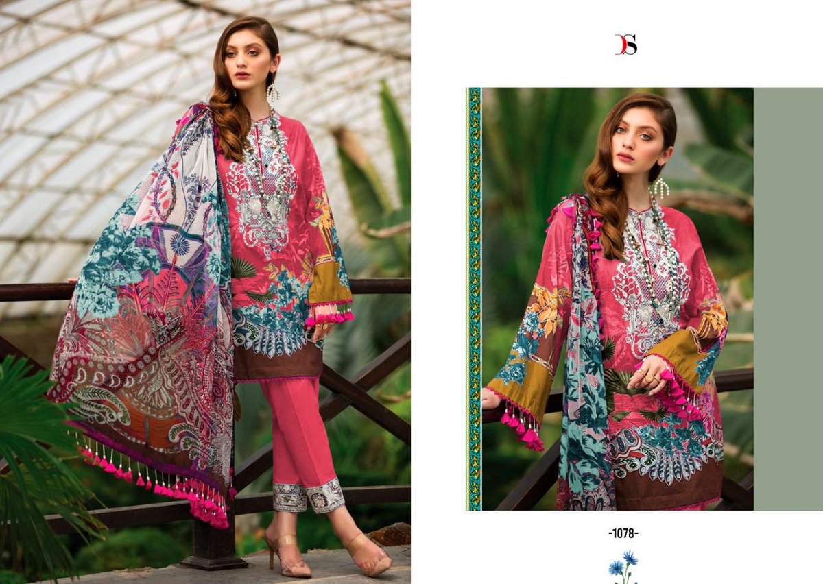 Deepsy Suits Firdous Vol-12 1071-1079 Series 8