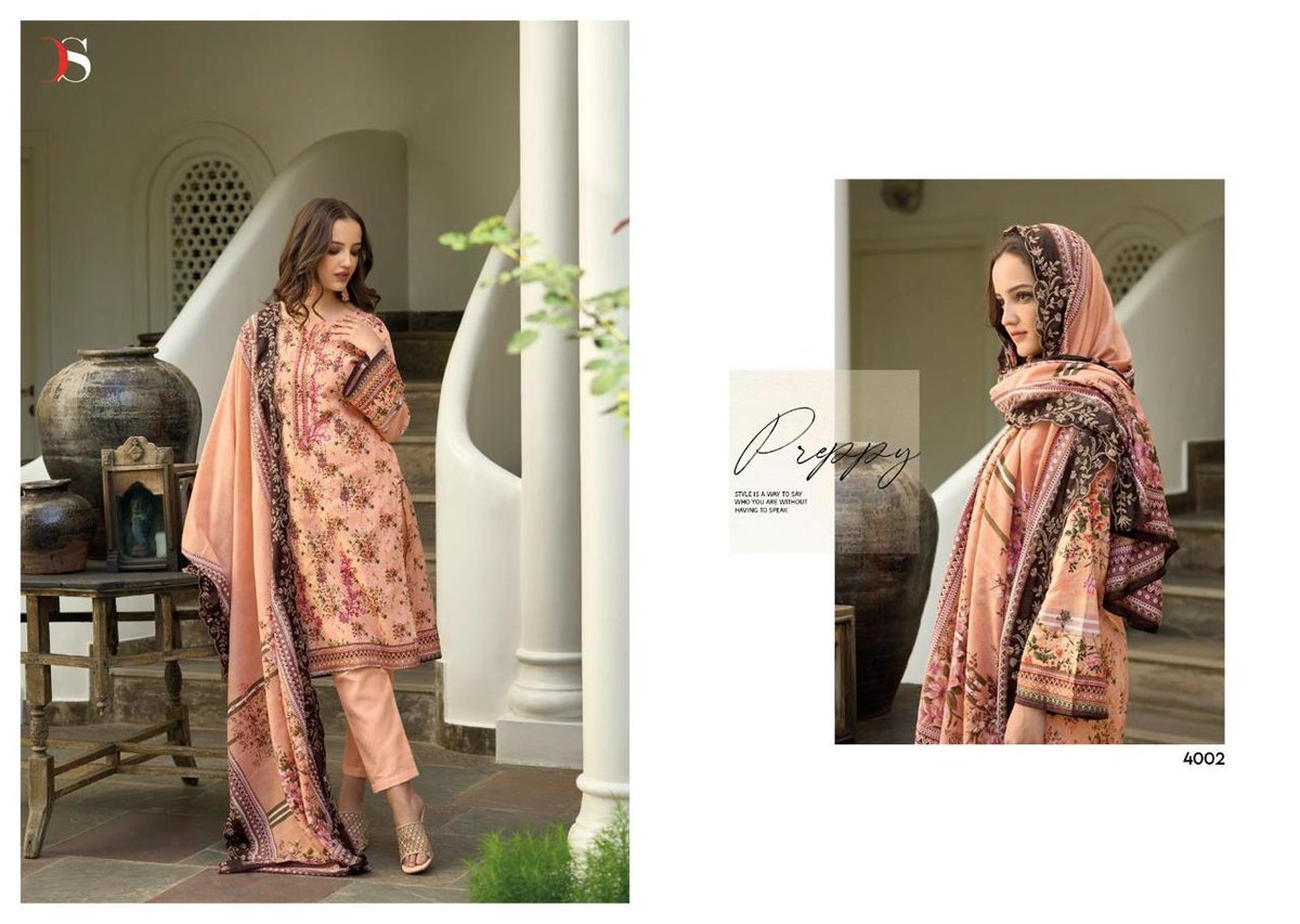 Deepsy Suit Bin Saeed Lawn Collection Vol-4 4001-4008 Series 2