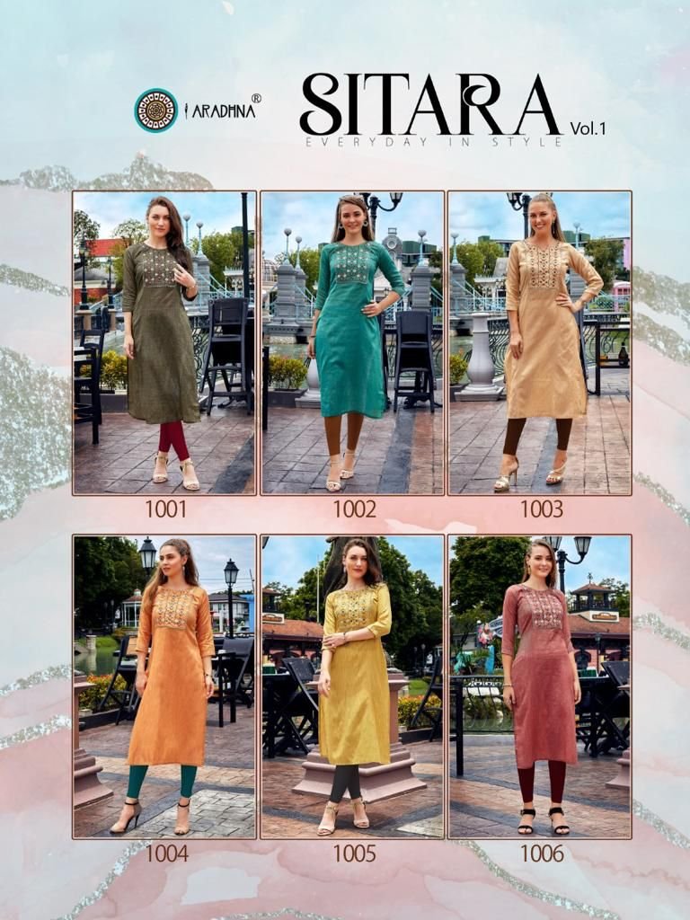 Aradhna Fashion Sitara Vol-1 1001-1006 Series 7
