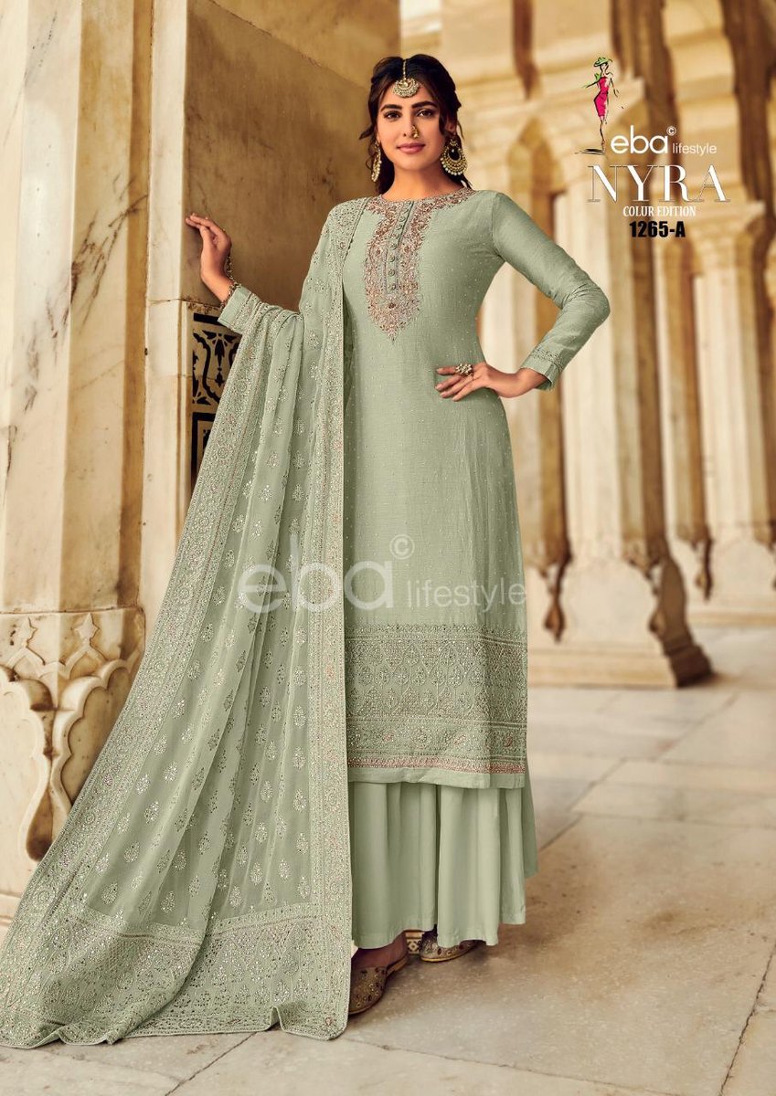 Eba Lifestyle Nyra Vol-1 1265 Colors Edition 1