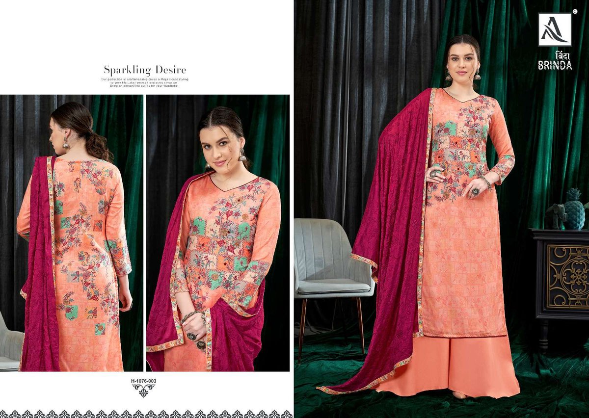 Alok Suit Brinda 1076-001 to 1076-006 Series 3