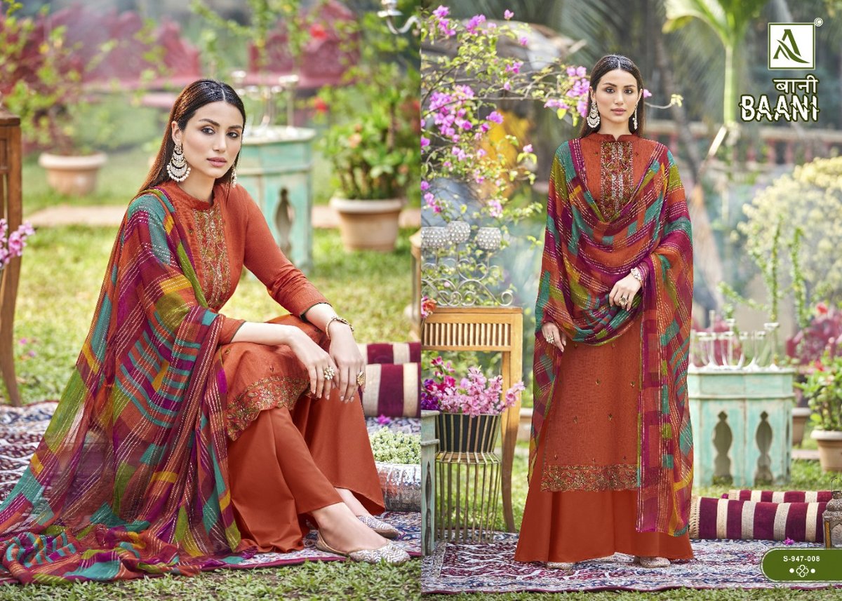 Alok Suit Baani 947-001 to 947-010 Series 8