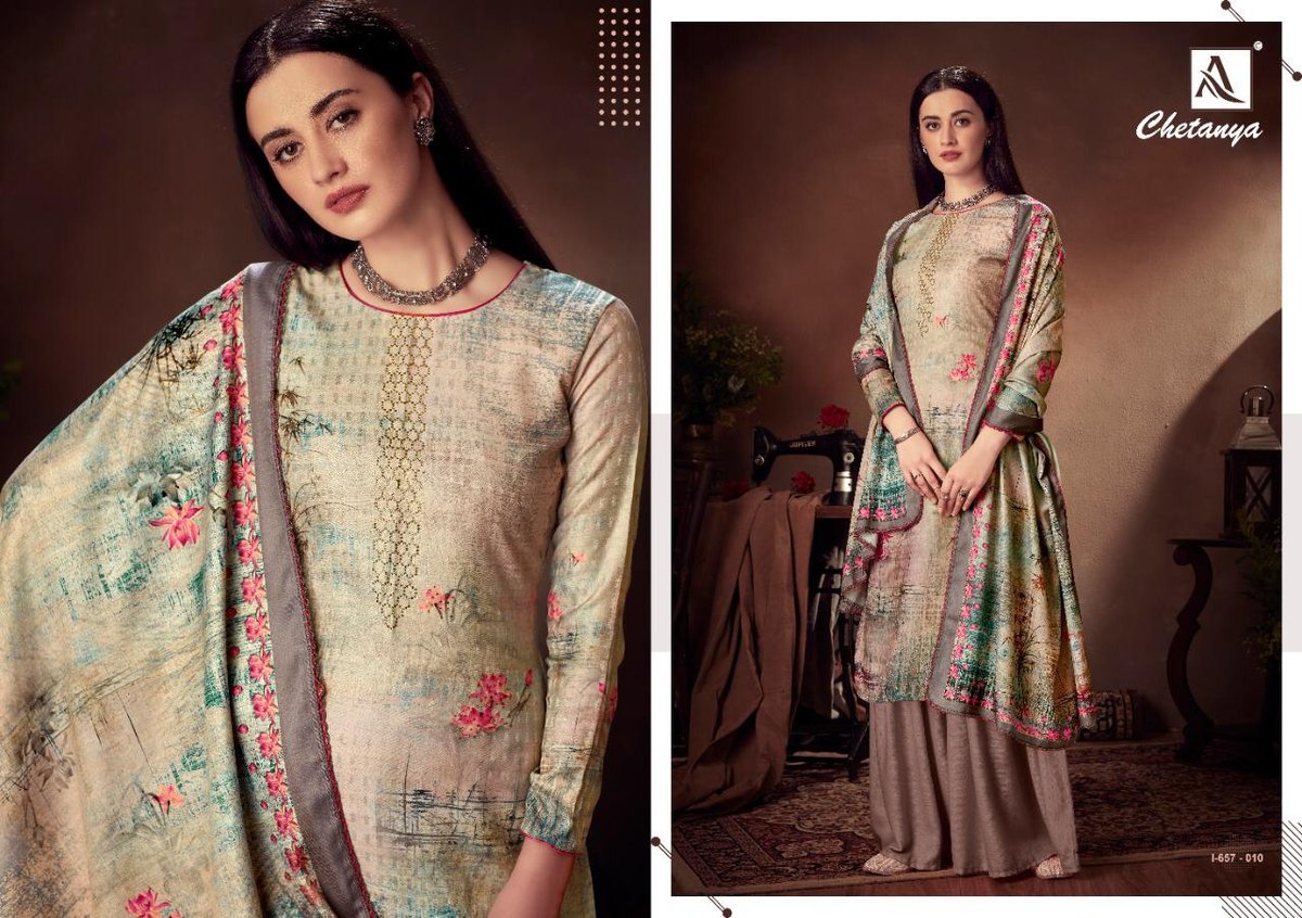 Alok Suits Chetanya 657-001-657-010 Series 10