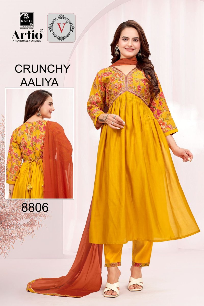 KAPIL TRENDZ VEDA CRUNCHY AALIA 8801 TO 8809 6