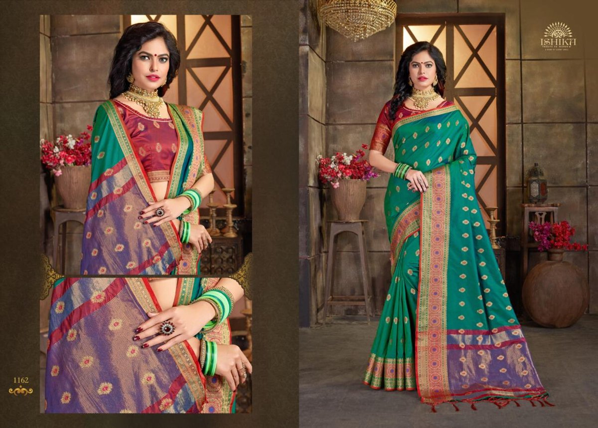 Ishika Saree Kailasa Silk Vol-2 1161-1168 Series 2