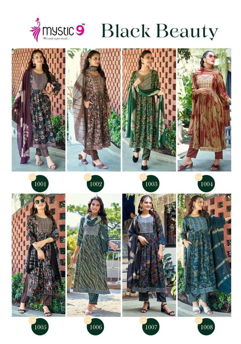 MYSTIC 9 BLACK BEAUTY 1001 TO 1008 9
