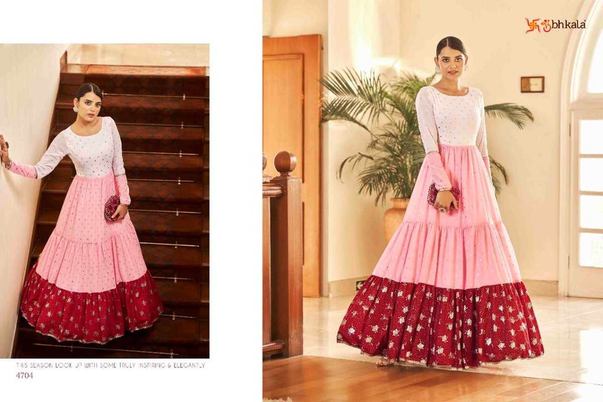 Shubhkala Flory Vol-18 4701-4711 Series 4