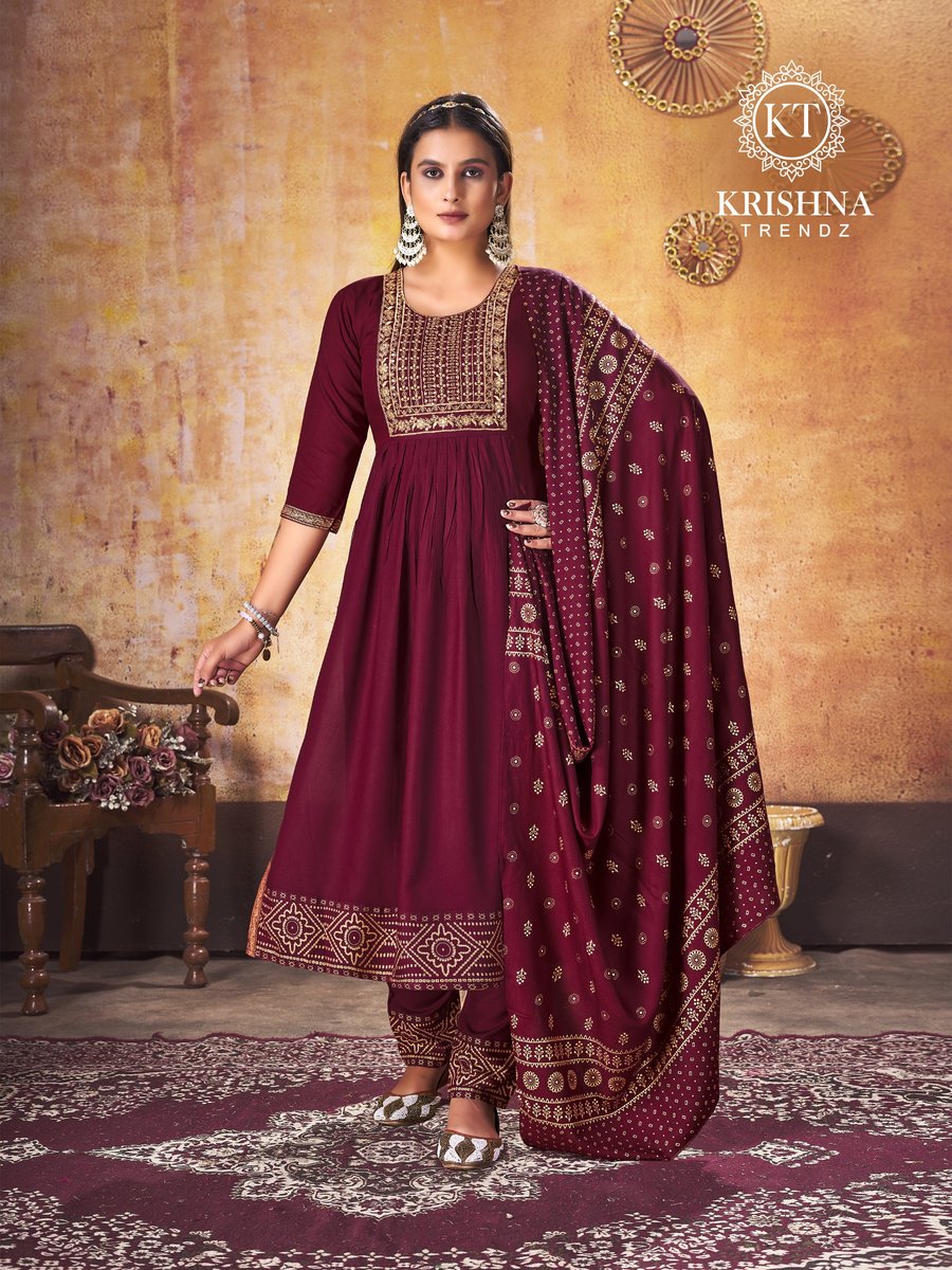 KRISHNA TRENDZ ANKITA VOL-1 1001 TO 1008 1