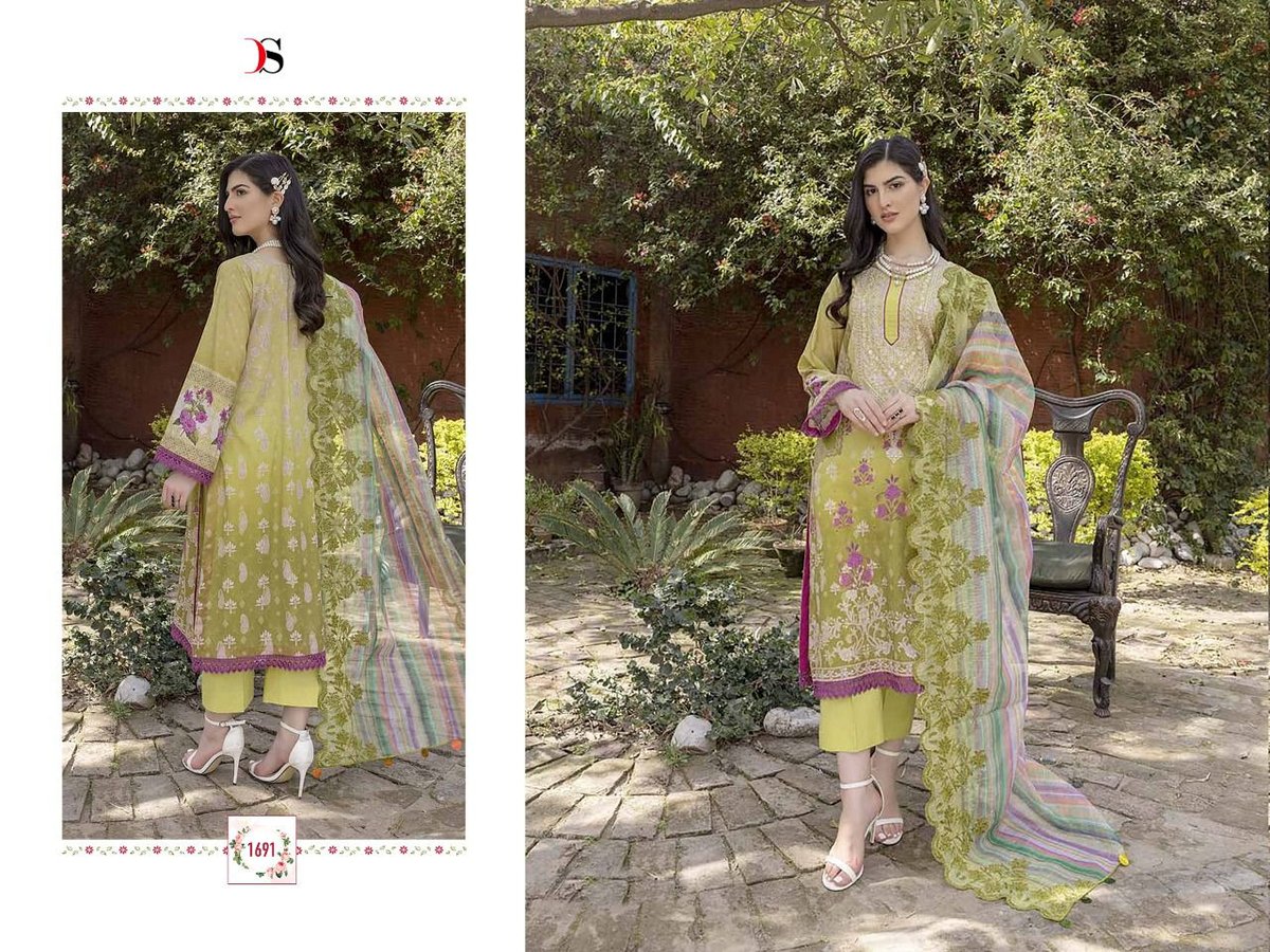 Deepsy Suits Firdous Aniiq 1691-1696 Series 1