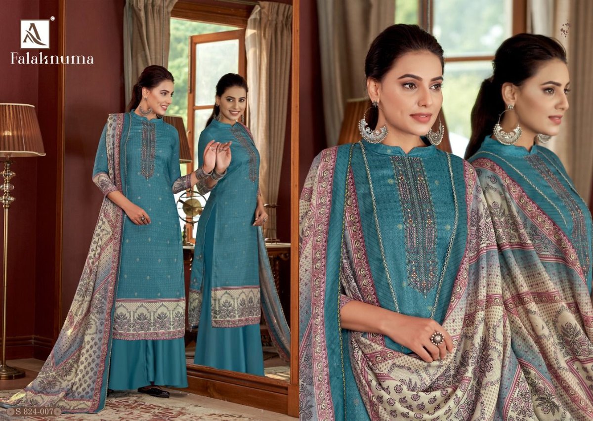 Alok Suits Falaknuma 824-001 to 824-010 Series 7