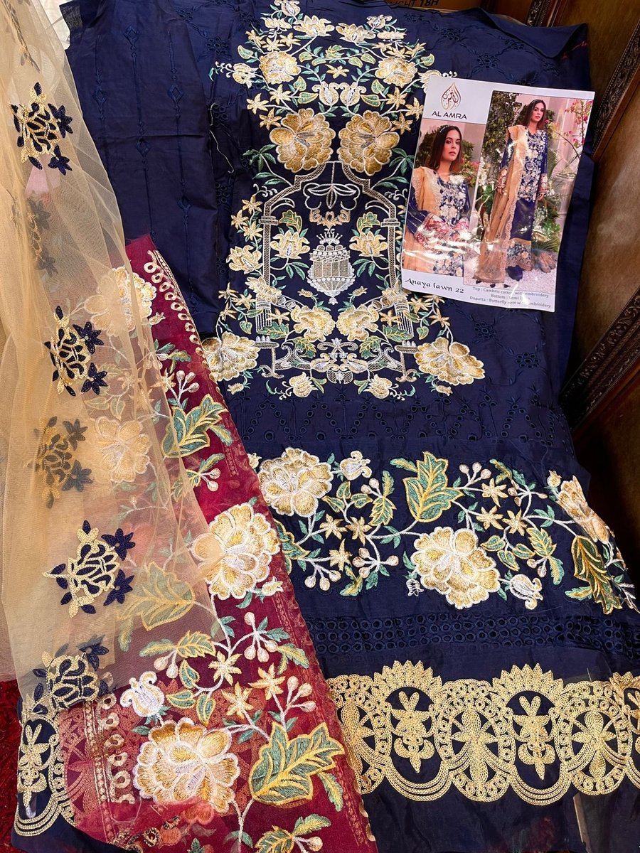 AL Amra Aanaya Lawn ZF-22 Design 2
