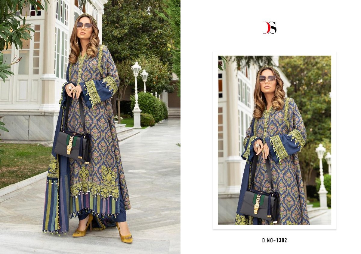 Deepsy Suits Mariab Premium Lawn Vol-21 1301-1308 Series 2