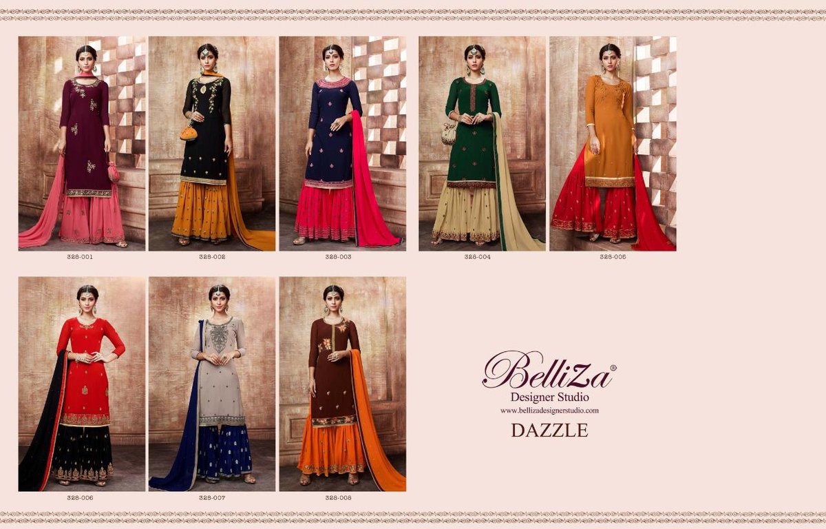 Belliza Designer Dazzle 328-001 to 328-008 Series 9