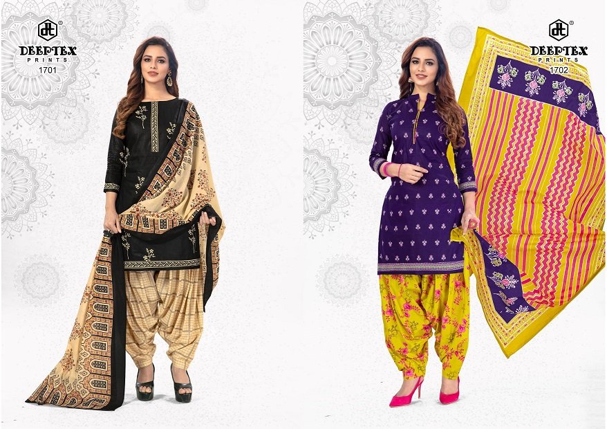 Deeptex Prints Pichkari Vol-17 1701-1710 Series 1