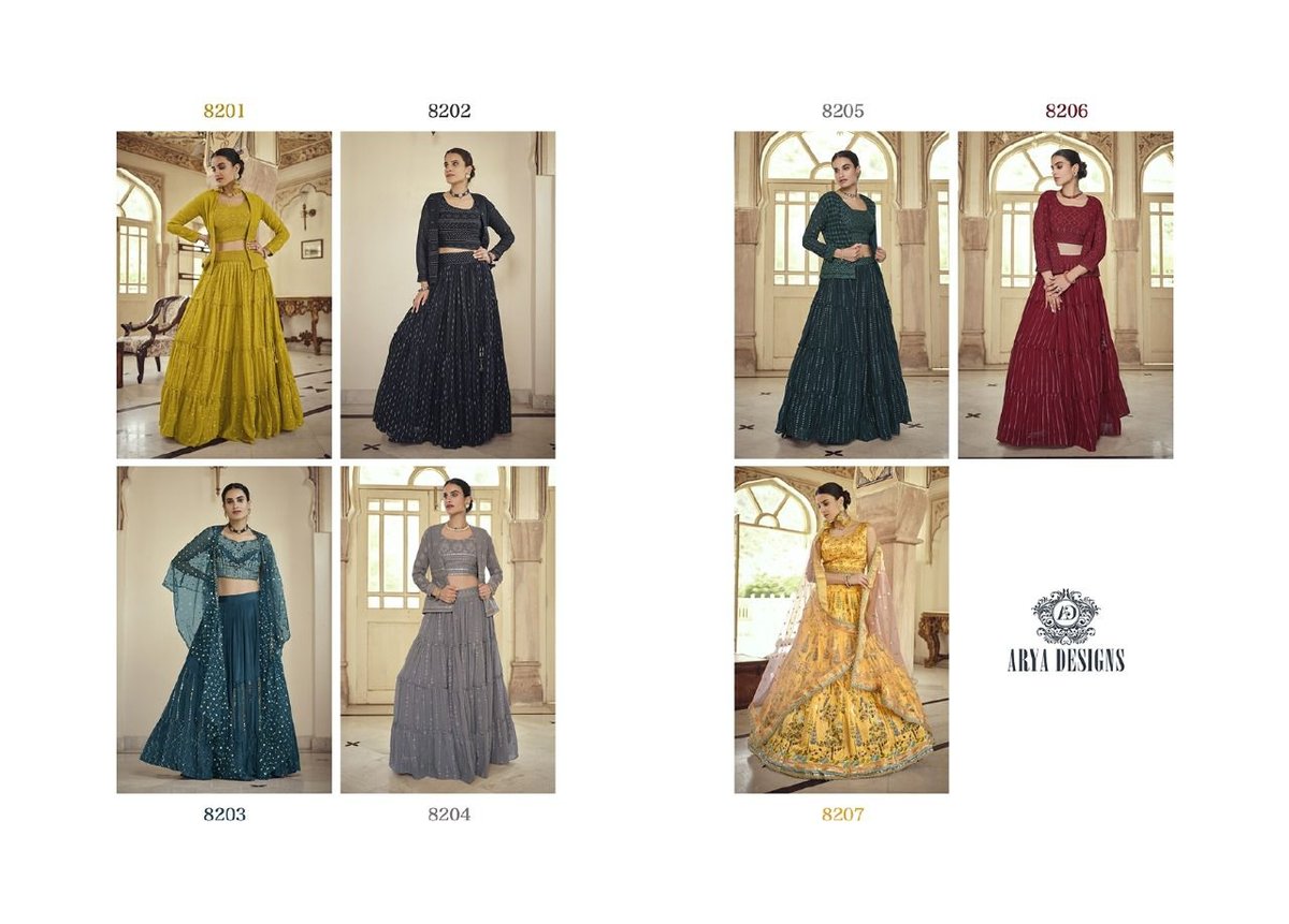 Arya Designs Royal Saga Vol-2 8201-8207 Series 8