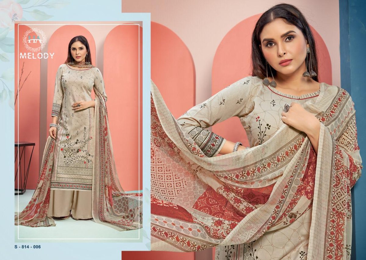Harshit Fashion Hub Melody 814-001 to 814-010 Series 6